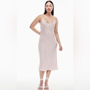 Wilfred Only Slip dress, poetic pink, size L